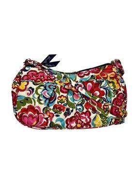 Hope Garden Vera Bradley On the Go Small Crossbody Bright Floral Garden Party